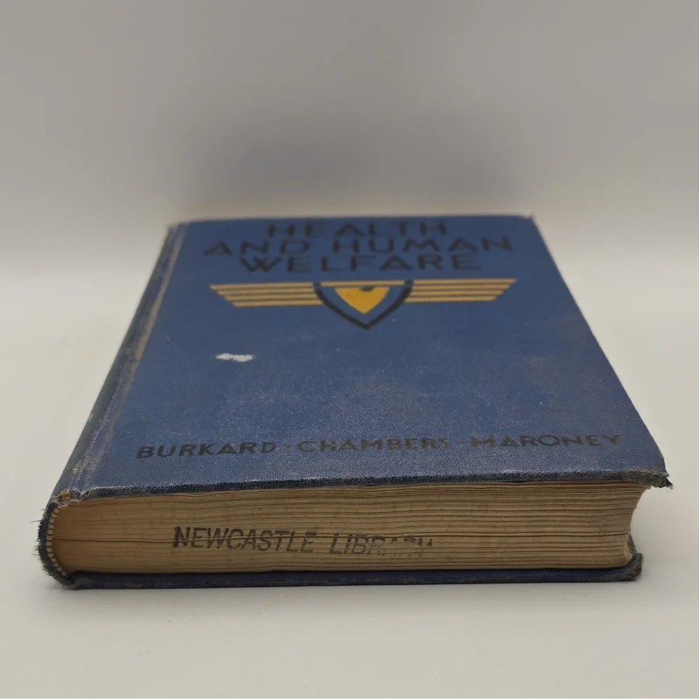 Lyons and Carnahan Health and Human Welfare 1931 HS Health Education Textbook